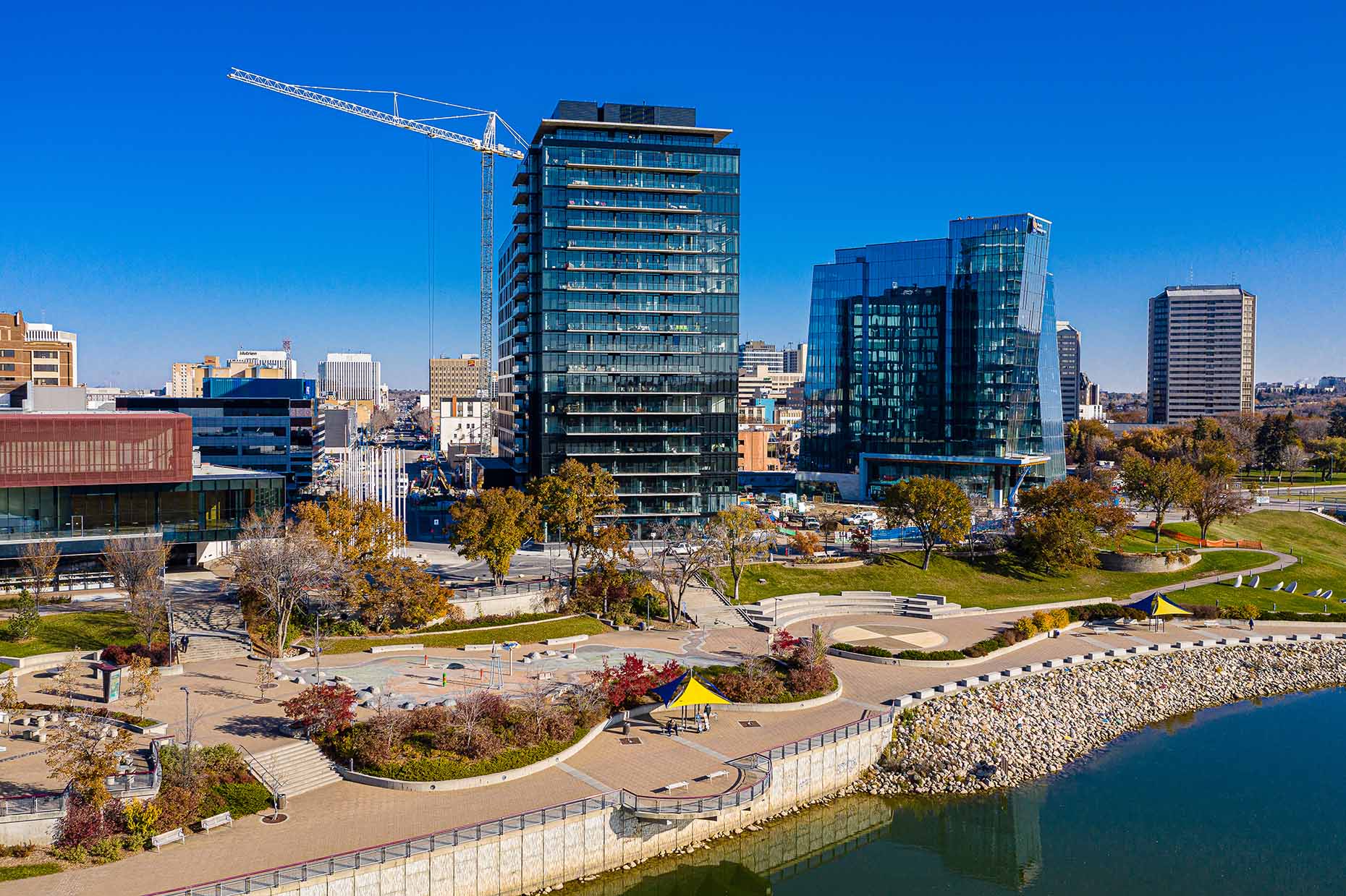 Image of the Saskatoon skyline