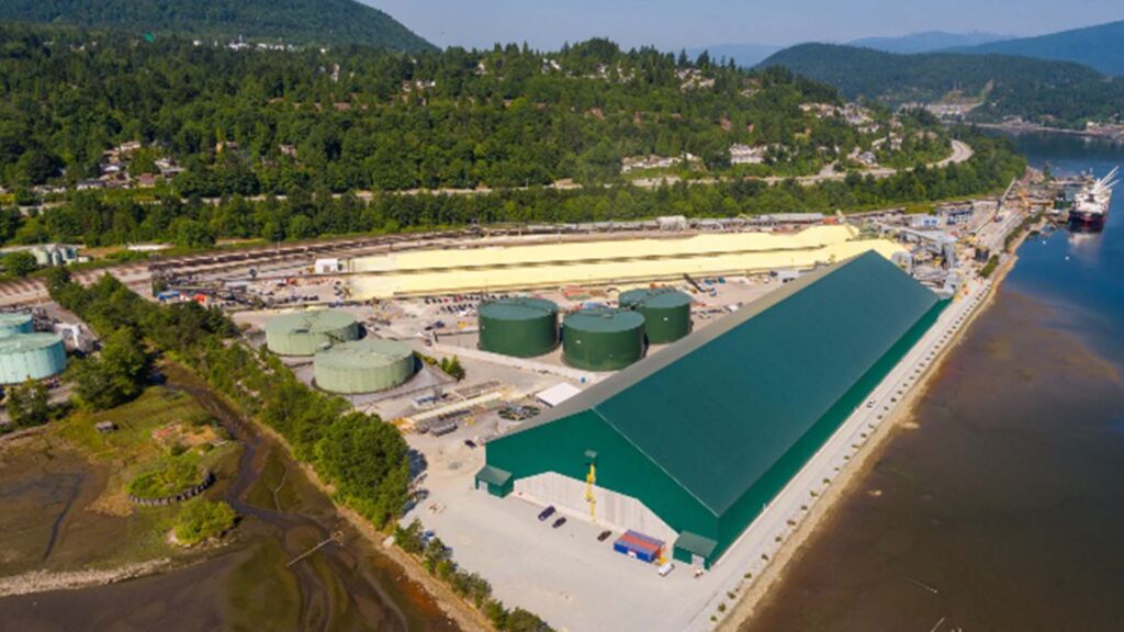 Photo of K+S Potash Facility, Port Moody