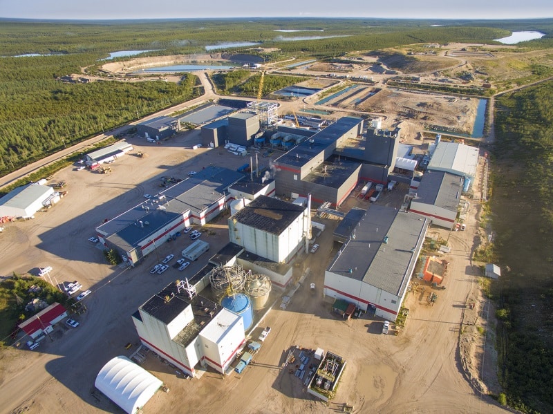 Image showcasing the work completed for the Orano McClean Lake project
