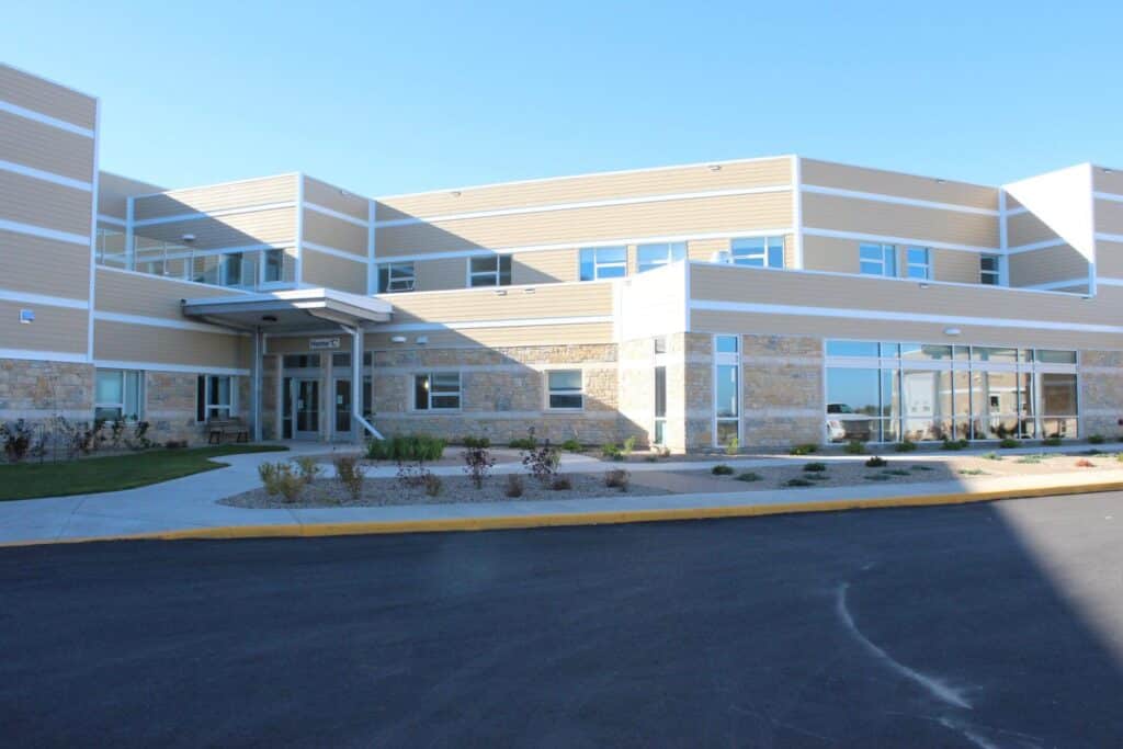 Image showcasing the work completed for the Shellbrook Hospital project