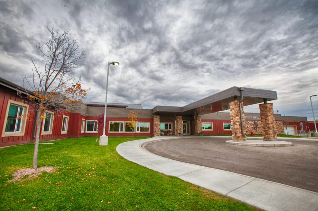 Image showcasing the work completed for the Pineview Terrace Long Term Care Home project